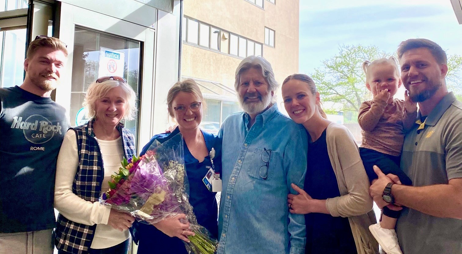 Patient looks forward to Father's Day after ED nurse brings him back three times