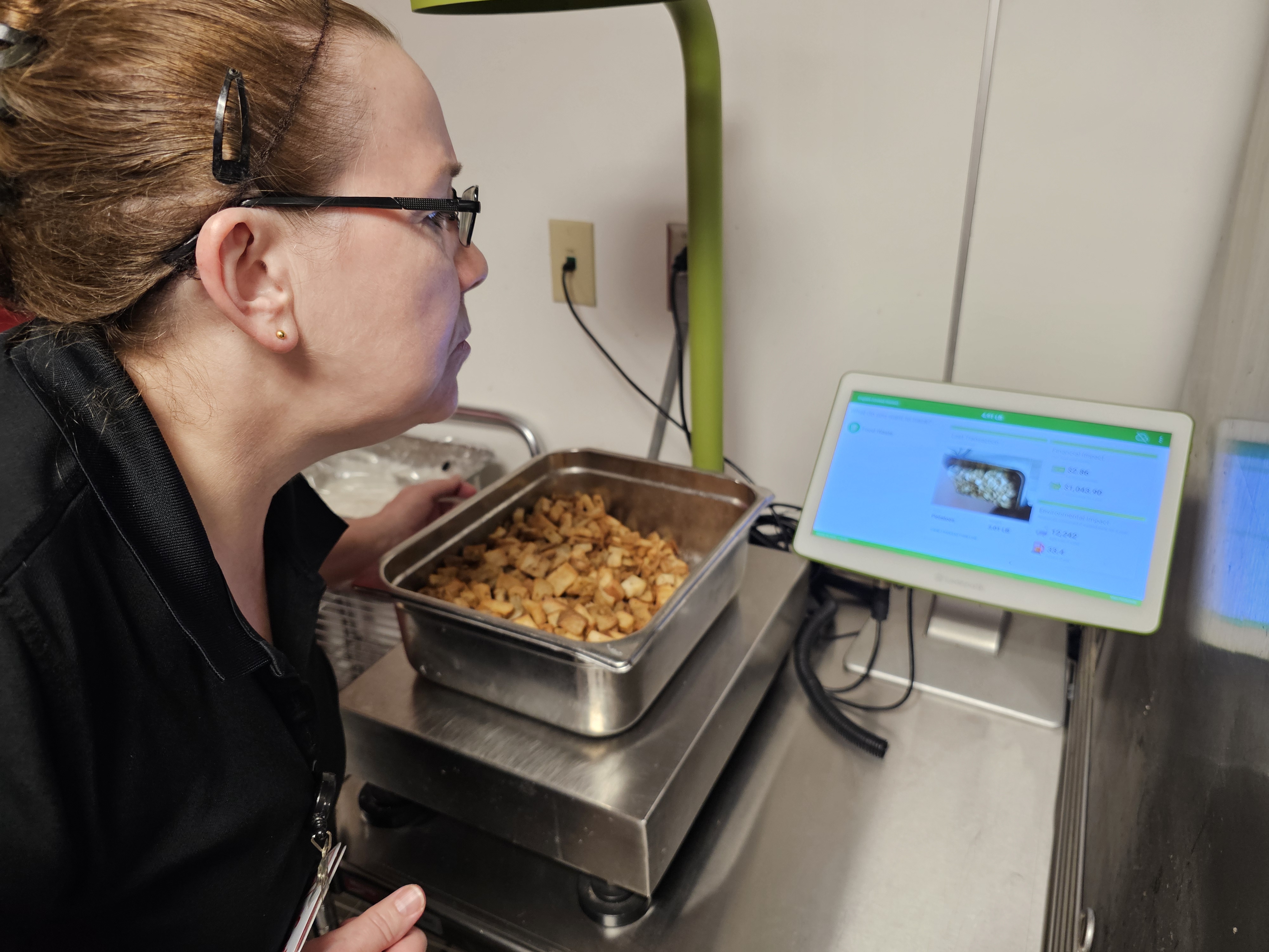 Food Services reducing food waste, making better use of resources