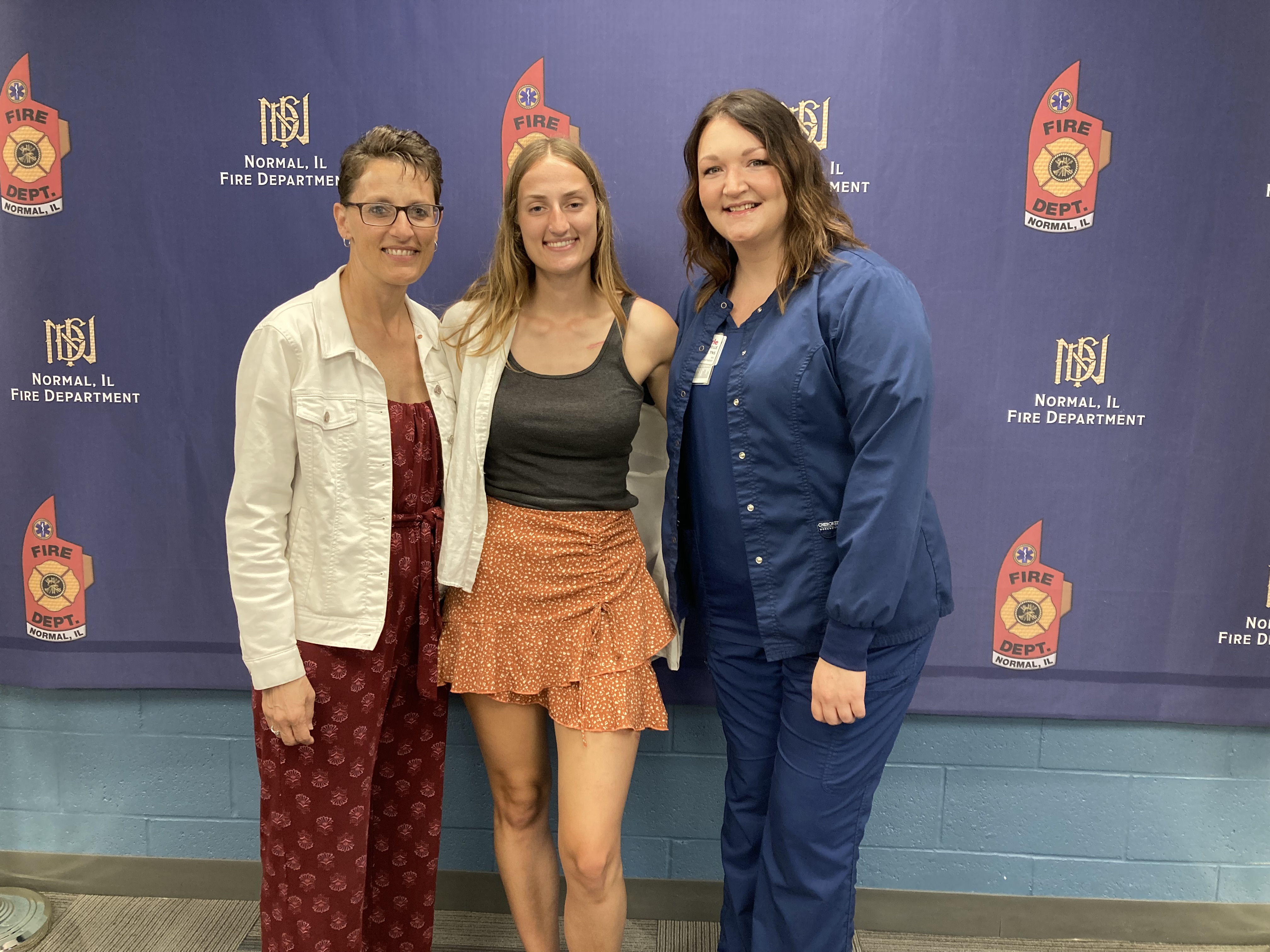 Sometimes saving a life is comparable to a relay race