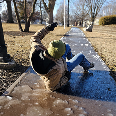 How to reduce your injury risks from late winter falls