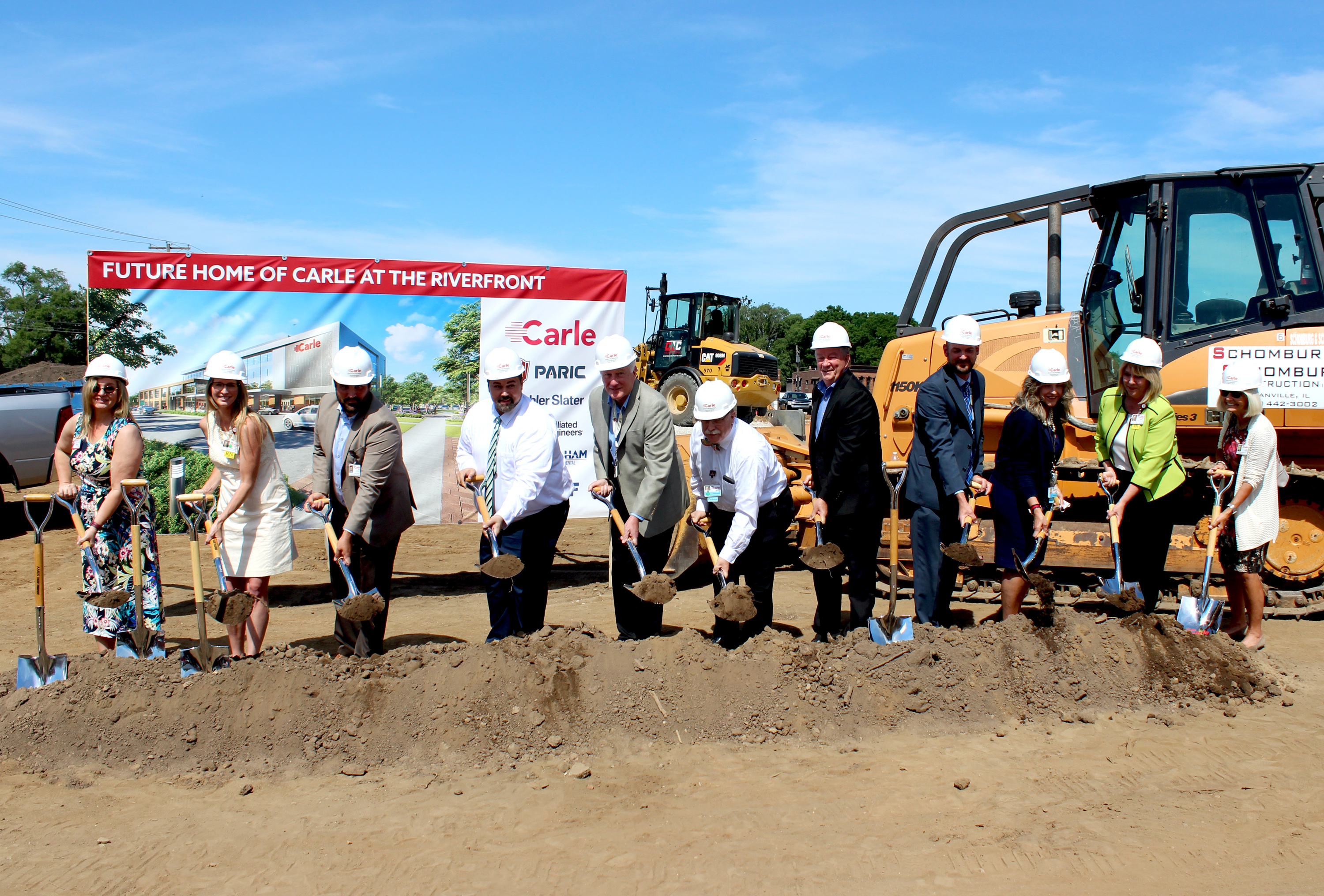 Carle breaks ground on Carle at the Riverfront in Danville