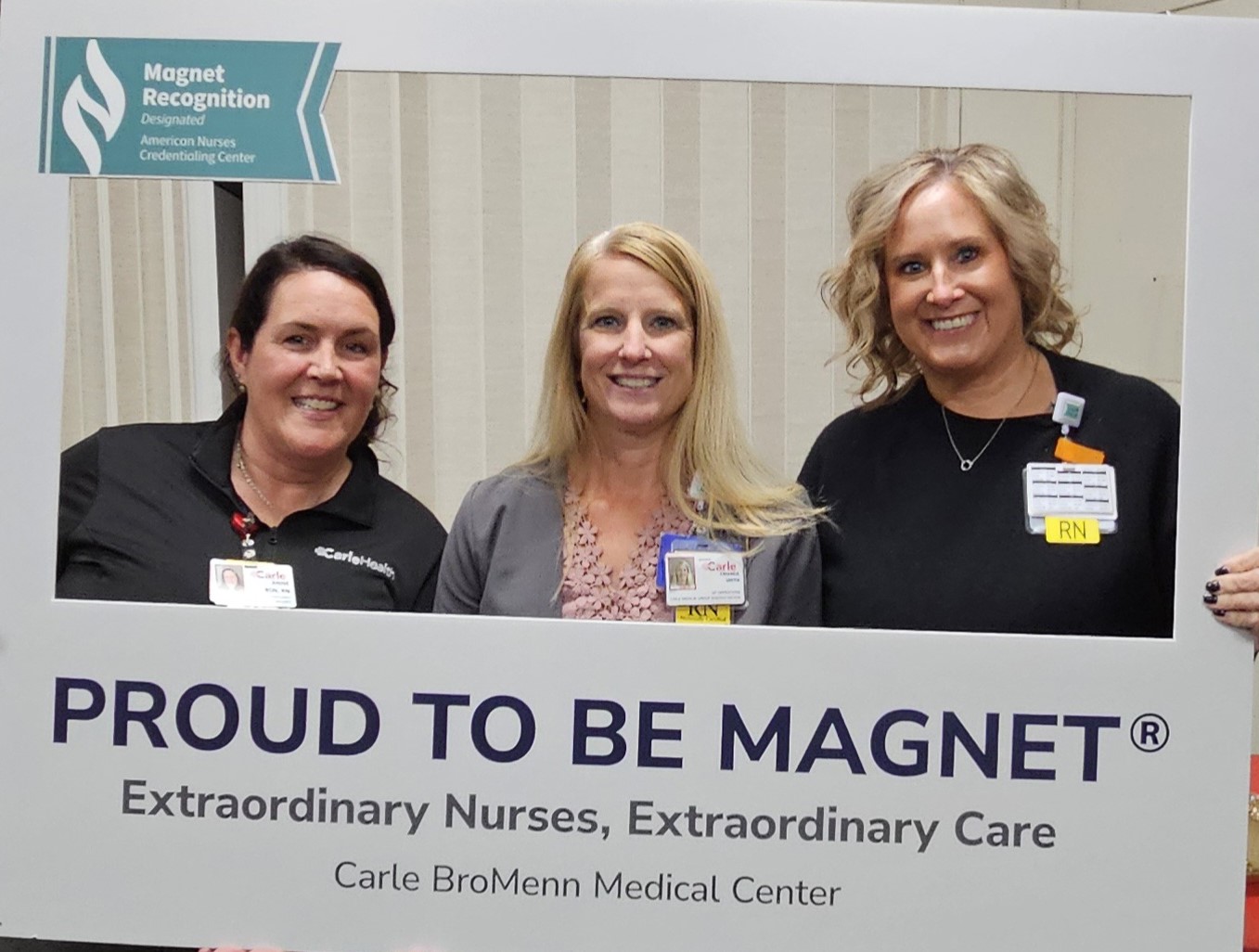 Carle BroMenn, Carle Eureka and Carle McLean County Orthopedics honored for premier nursing